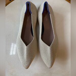 Rothy's Point II Flats Diamond Twill size 10w
